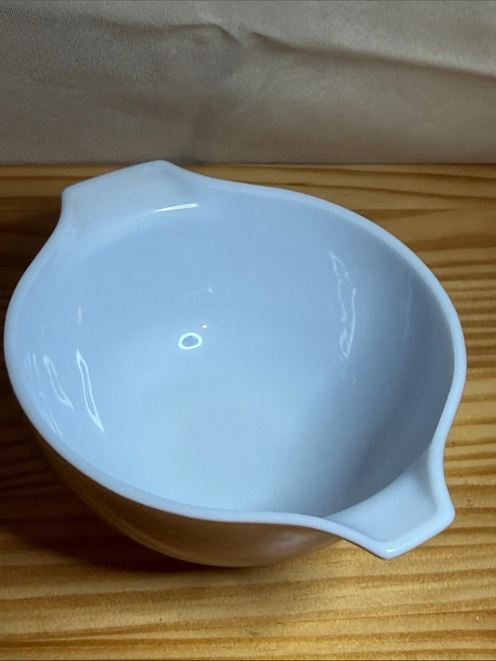 Vintage Pyrex Cinderella Mixing Bowl Brown 441 1.5 Pt Glossy